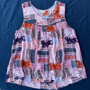 Avenue Boho Sleeveless Blouse